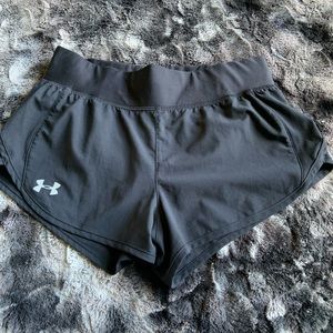 Under Amour Black Running Shorts